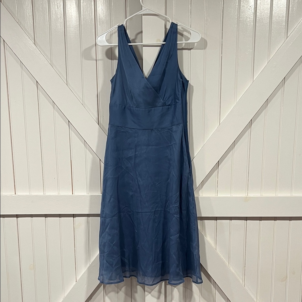 Elegant classic periwinkle Dress